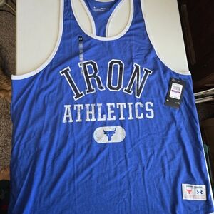 Under Armour Blue Iron Athletics Tank Top